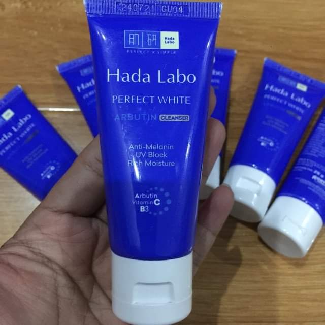Thu hồi lô sữa rửa mặt Hada Labo Perfect White Cleanser kém chất lượng